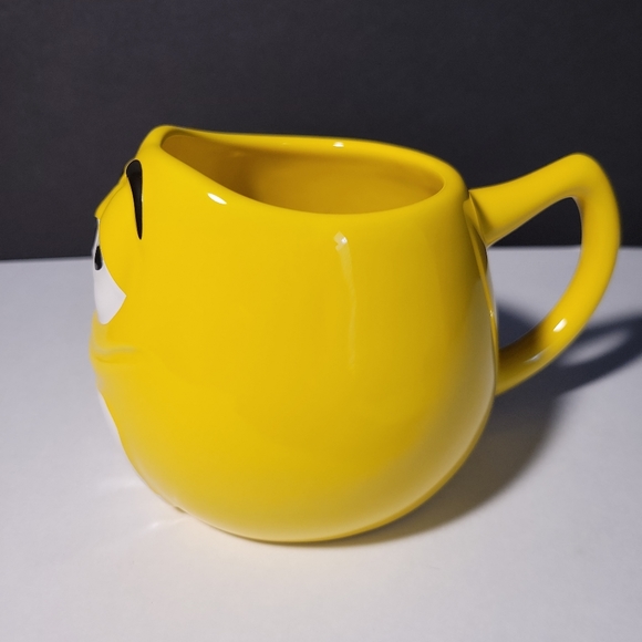 M M Collectable Coffee Mug Yellow 1997 Mars Candy M&M Mug - Picture 2 of 6